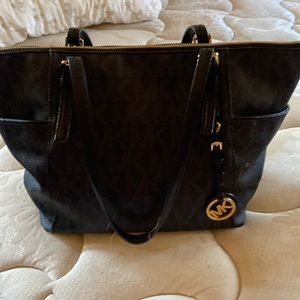 Black Michael Kors handbag